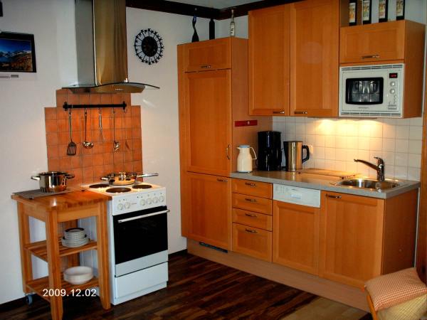 Kuechenblock Ferienwohnung Grossarl